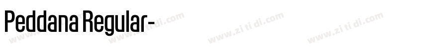 Peddana Regular字体转换 Peddana Regular字体转换